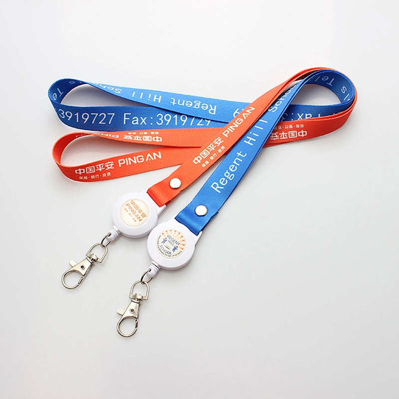 Custom cheap polyester free sample lanyard without printing