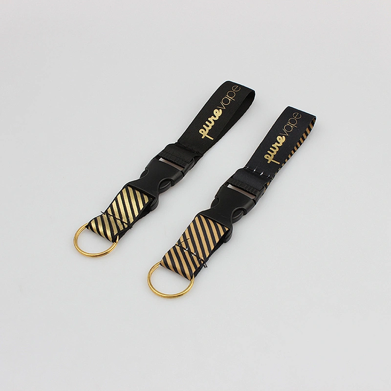 Cell phone custom short strap lanyard for gift
