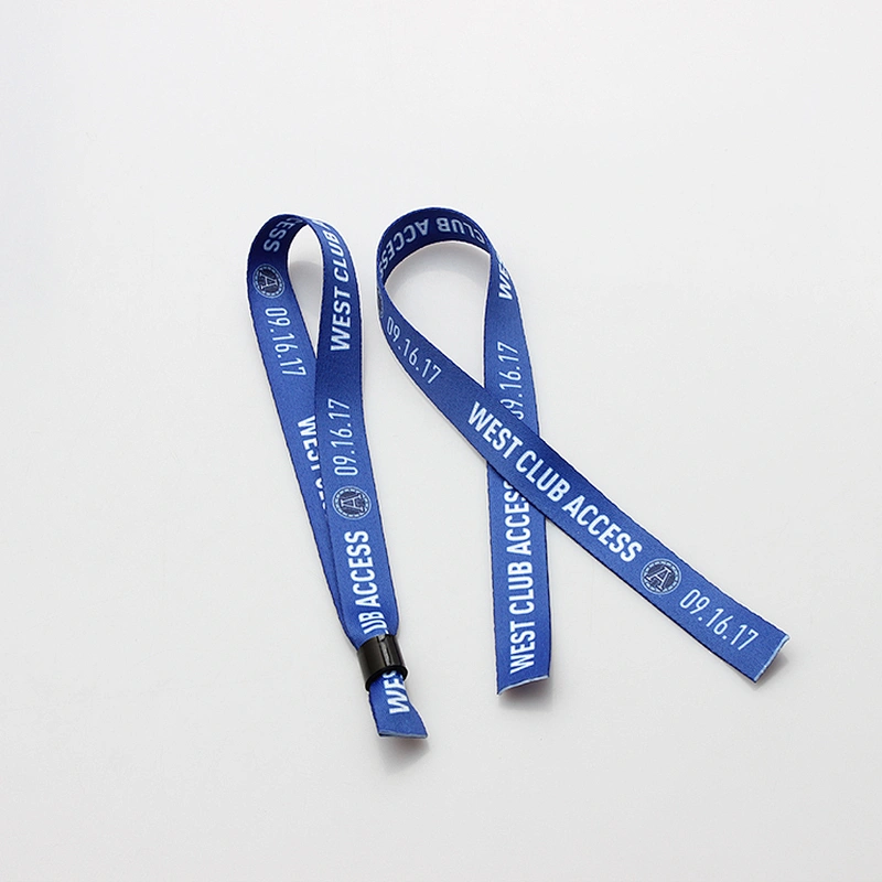 Latest trend cheapest custom party decoration wristband fabric bracelets