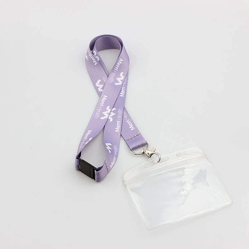 Custom eco friendly rpet lanyard sublimation neck strap for id card holder manufacturer