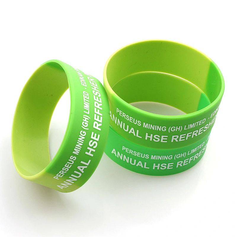 Cheap gift items new silicone bracelet wrist bands