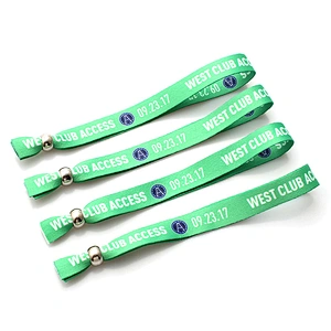 Custom colorful changed sublimation festival wristband
