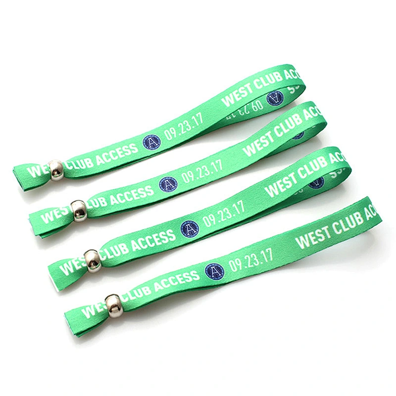 Custom colorful changed sublimation festival wristband