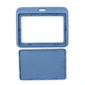 Wholesale fashion pp plastic id badge card holder