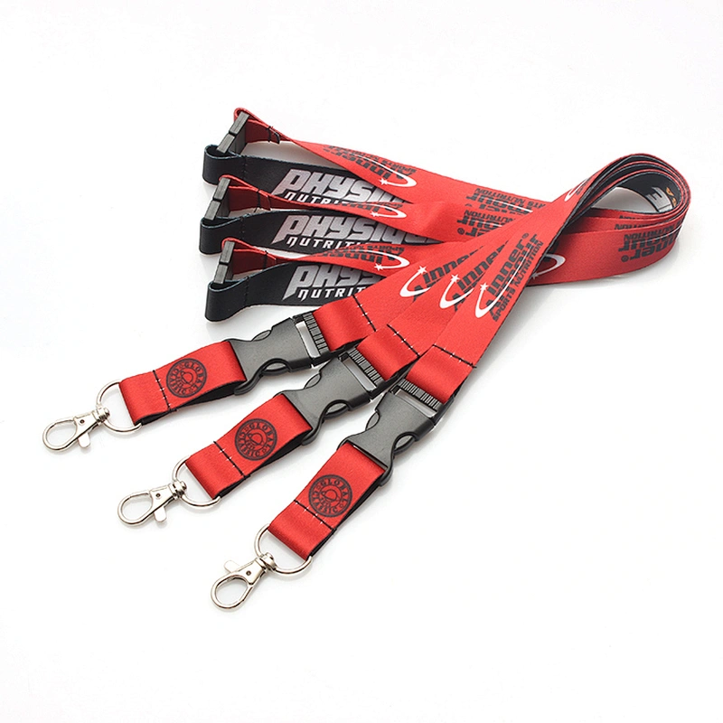 Wholesale price high quality nfl lanyard with metal hook