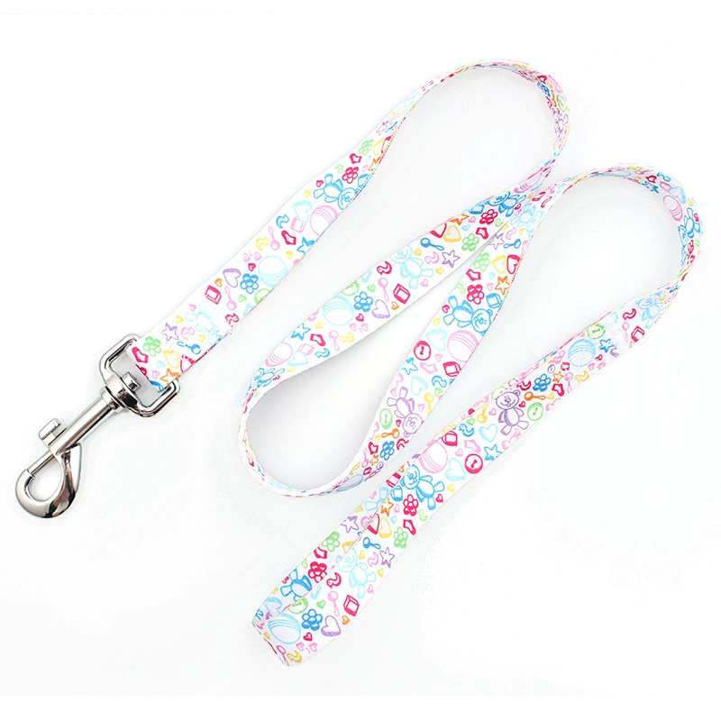 Wholesale sublimation polyester custom dog leash