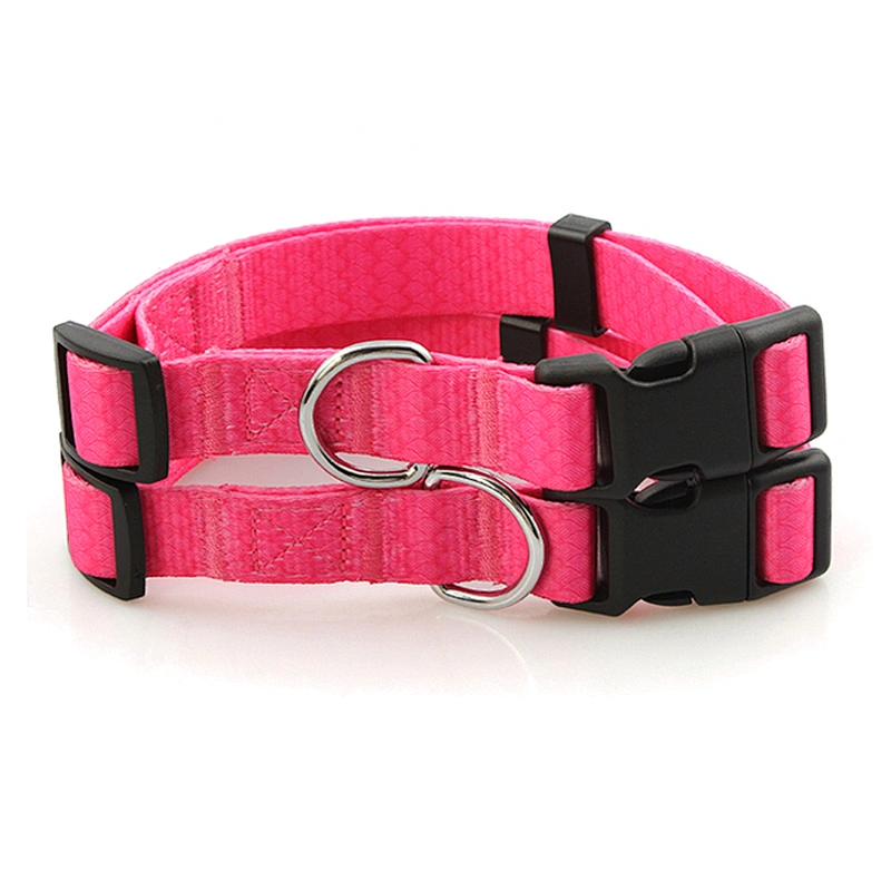 Premium custom polyester logo printed dog collar
