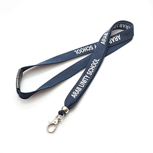 Buke cheap wholesale custom promotional gift tubular lanyard for id card holder