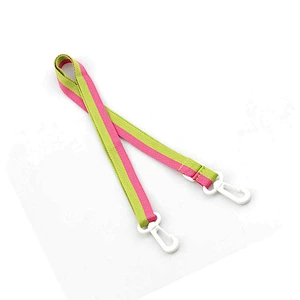 High quality custom printing lanyard with double plastic hook