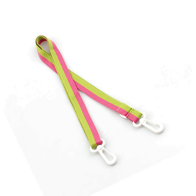 High quality custom printing lanyard with double plastic hook