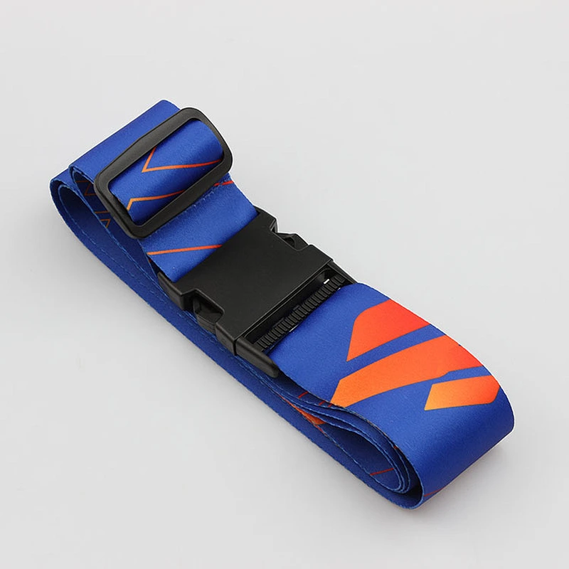 High Quality Luggage Belt Adjustable Suitcase Travel Buckle Belt With Tag