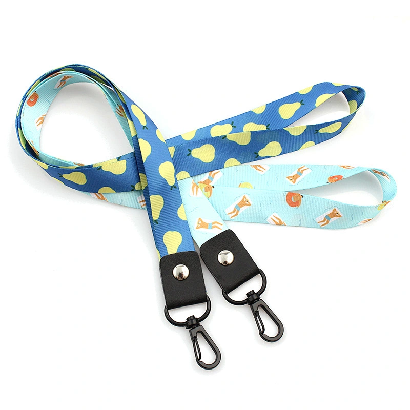 Custom fashion premium quality nylon cheap lanyard