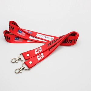 Custom cool fashionable key lanyards strap free design and sample