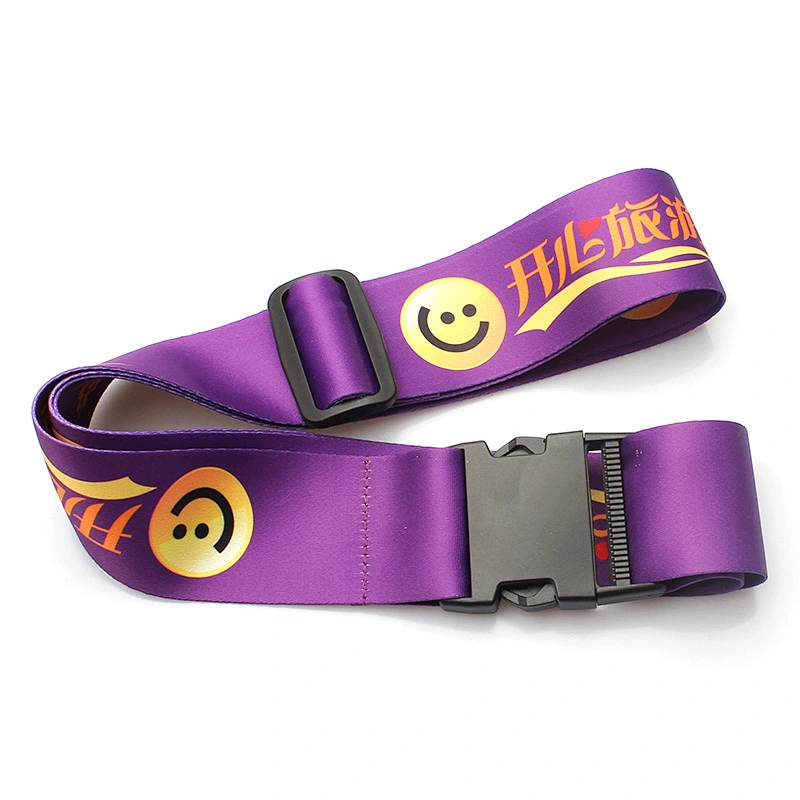 Luggage Strap With Plastic Disconnect Buckle For Suitcase Travel Belt