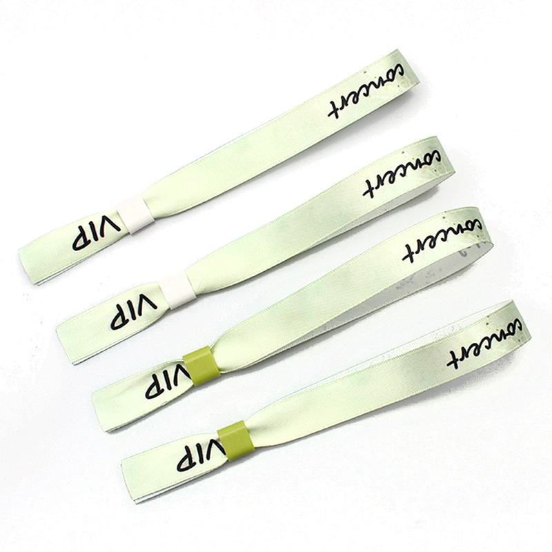 Factory Direct Supply Safety Wristband Identity Fabric Bracelets