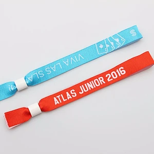 Wedding favor fabric wrist band customized new arrivals wristband for event