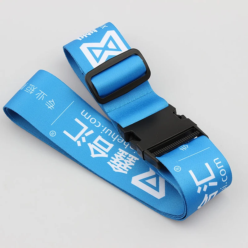Wholesale trip personalize belt for luggage with disconnect buckle