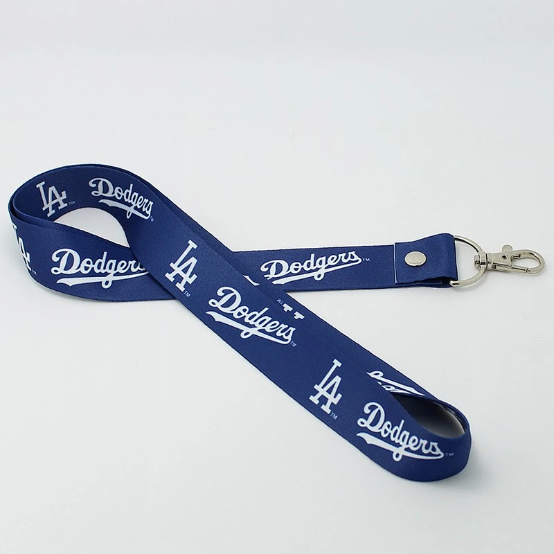 Free Design New Custom Lanyards Supplier Polyester Lanyard Neck Strap with Plastic Hook
