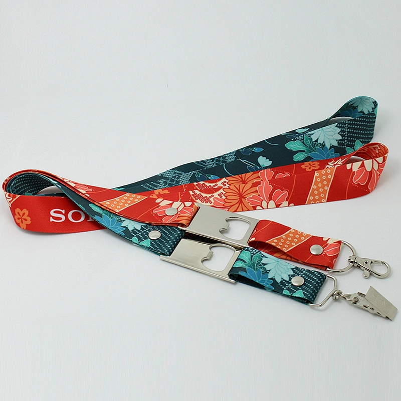 New products high quality custom drink beer bottle opener lanyard