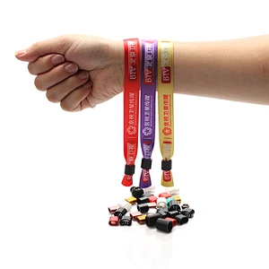 Made in China wholesale economy plastic slide lock wristbands