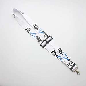 Best-selling custom adjustable sublimation print phone lanyard