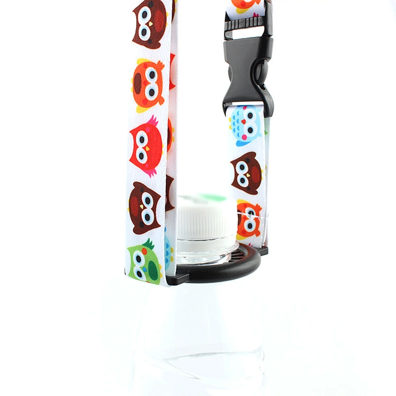 Portable Water Bottle Holder Lanyard with Adjustable Shoulder Strap for Camping Hiking Outdoor Travel