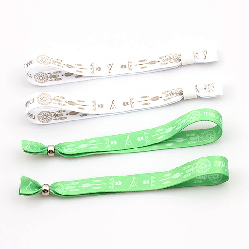 One-time Printed Plastic Buckle Wristband For Sports