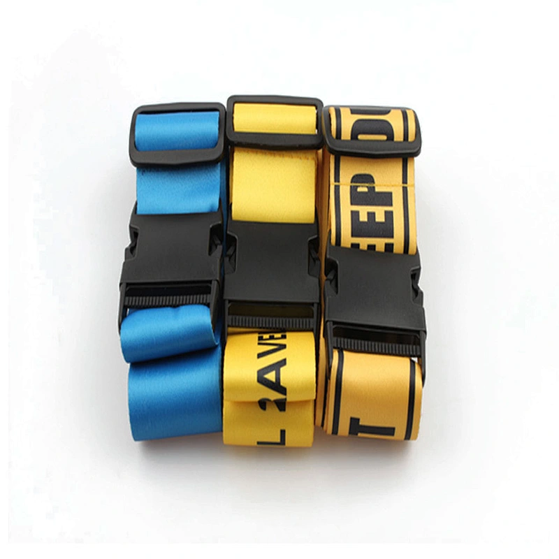 Custom new product polyester breakaway luggage strap belt with your logo