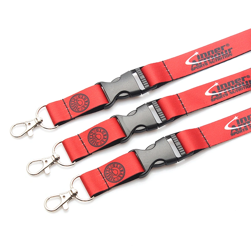 Wholesale price high quality nfl lanyard with metal hook