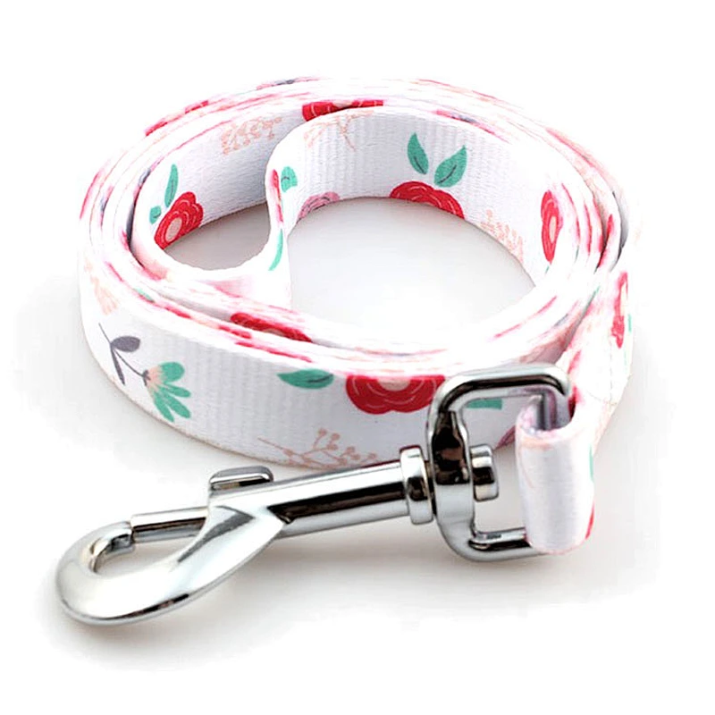 Professional sublimation print double layers durable dog leash