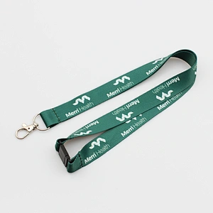 Factory price personalized custom polyester printed lanyard no minimum order