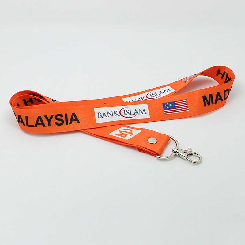 Customized  sublimation lanyard custom logo