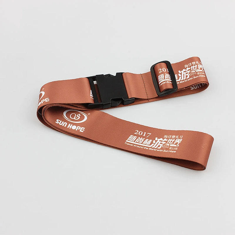 Items custom personalized luggage strap belt for suitcase in business trip