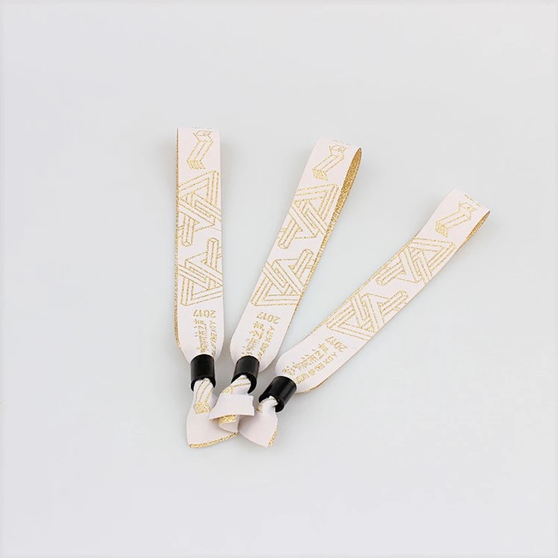 2019 gift item woven wristband with your own logo for gym