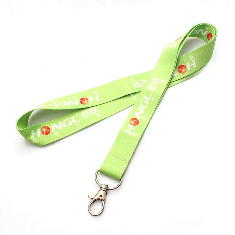 Fashion custom design heated transfer lanyard