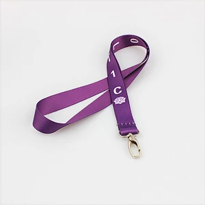 High Quality Factory Directly Logo Custom Printing Lanyard with Metal Hook