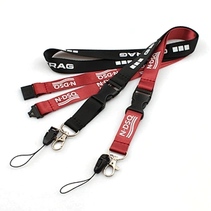 Silk screen printing custom durable mobile phone strap