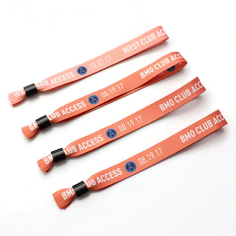 Wholesale Fabric Wristbands Low Price Fastern Cloth Bracelet for Hotel Supply