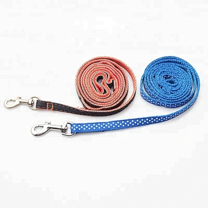 Wholesale Organic Custom Silk Screen Printing Dog Collar And Leash