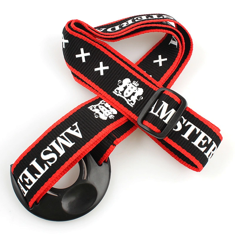 High quality silk screen print water bottle holder neck lanyard
