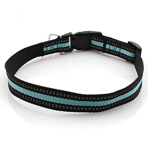 Factory hot sale custom logo plastic buckle pet dog collar