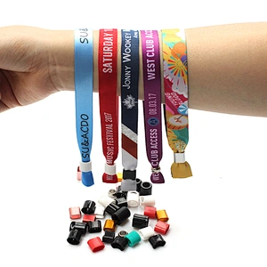 Boy and girl friendship bracelets as giveaway gift items