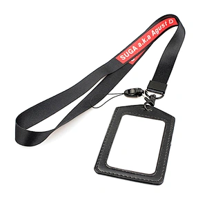 Custom Printing Logo ID Card sublimation Neck Polyester Ribbon Awesome Lanyard