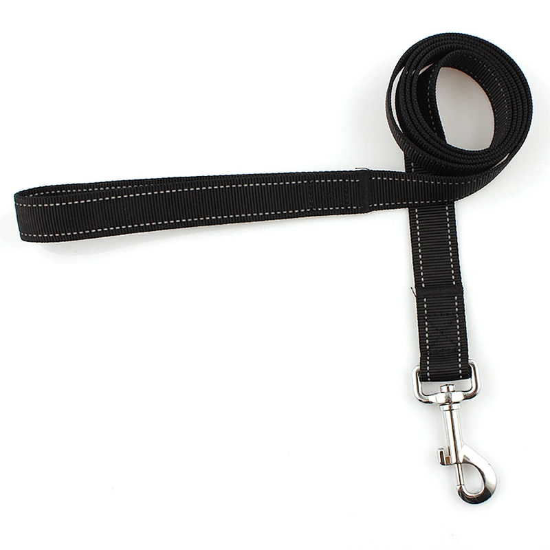 Custom pet training nylon dog lead leash swivel hook