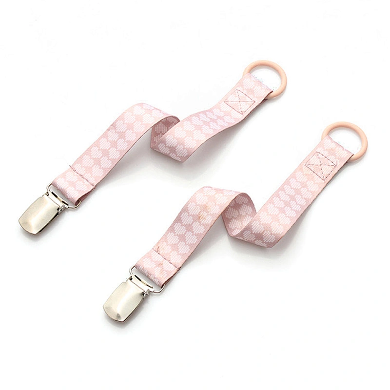2019 baby chain ribbon dummy holder soother pacifier clips