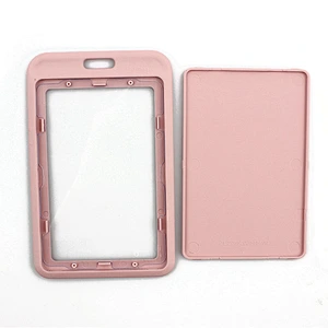 Direct sale different colors PP id card holder for employee