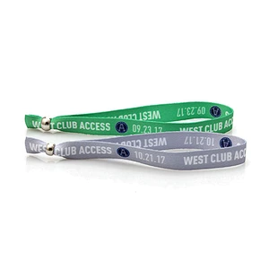 Customized Sample Free Polyester Sublimation Print Sports Wristband