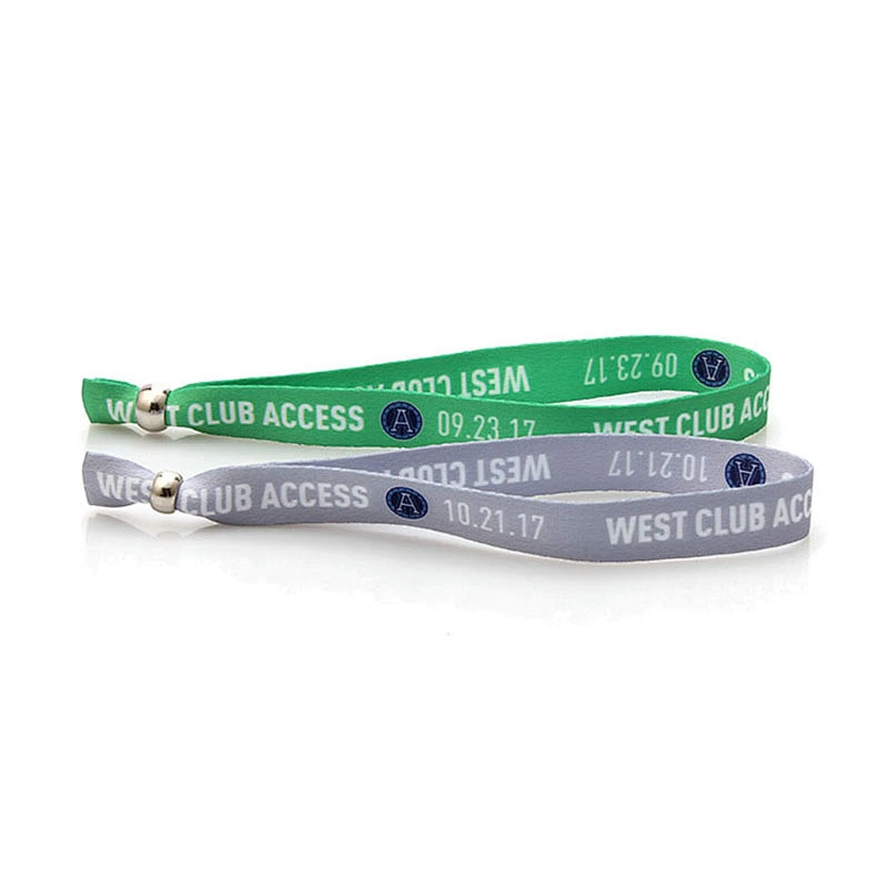 Customized Sample Free Polyester Sublimation Print Sports Wristband