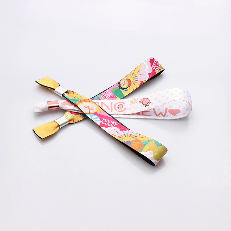 Disposable custom wristbands for wedding with sublimation printing