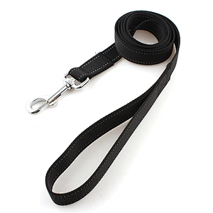 Custom pet training nylon dog lead leash swivel hook